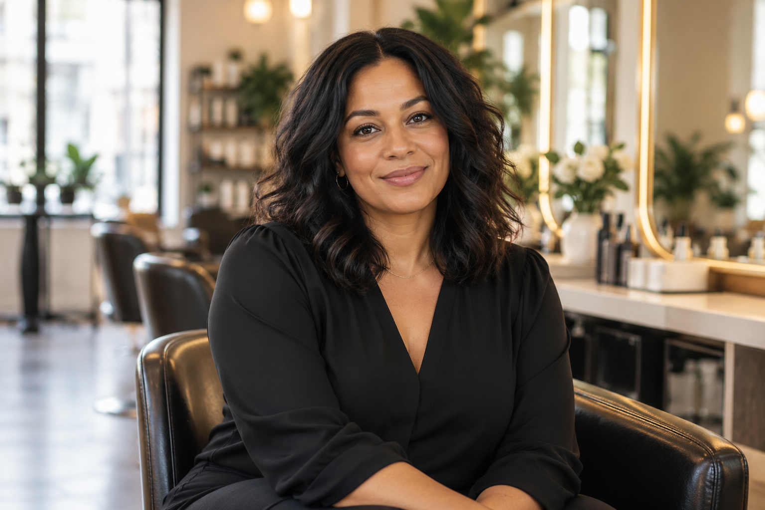 Maya Ellis, fictional salon owner